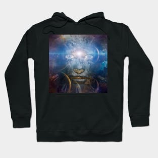 Scary human face Hoodie